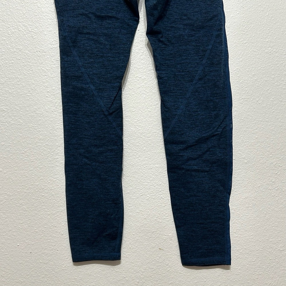 Gaiam Dark Blue Ankle Length Athletic Workout Compression Leggings Womens Size L - Picture 8 of 8